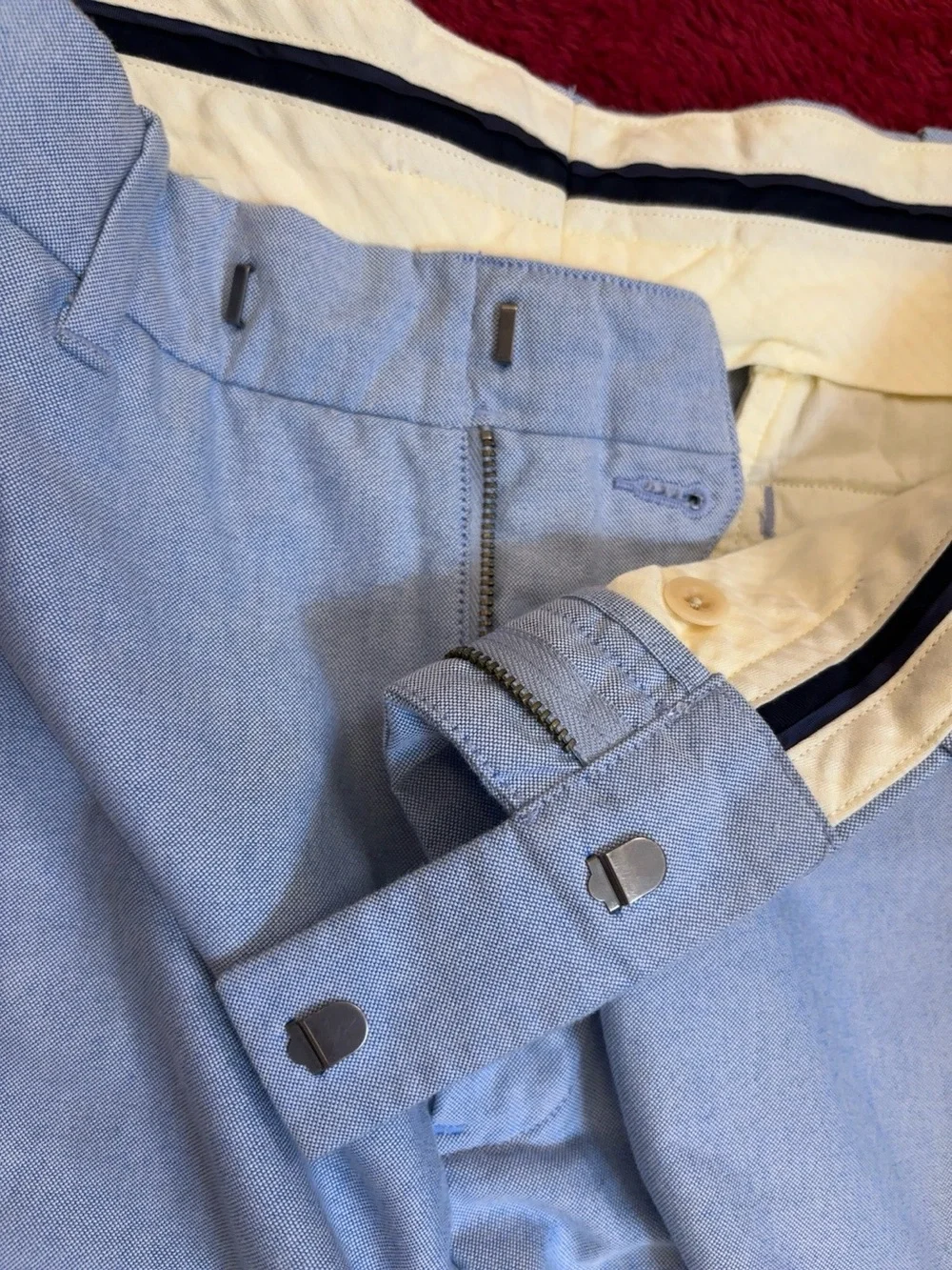 Polo Ralph Lauren Classic Fit Flat Front Shorts Men’s Size 32 Light Blue Preppy